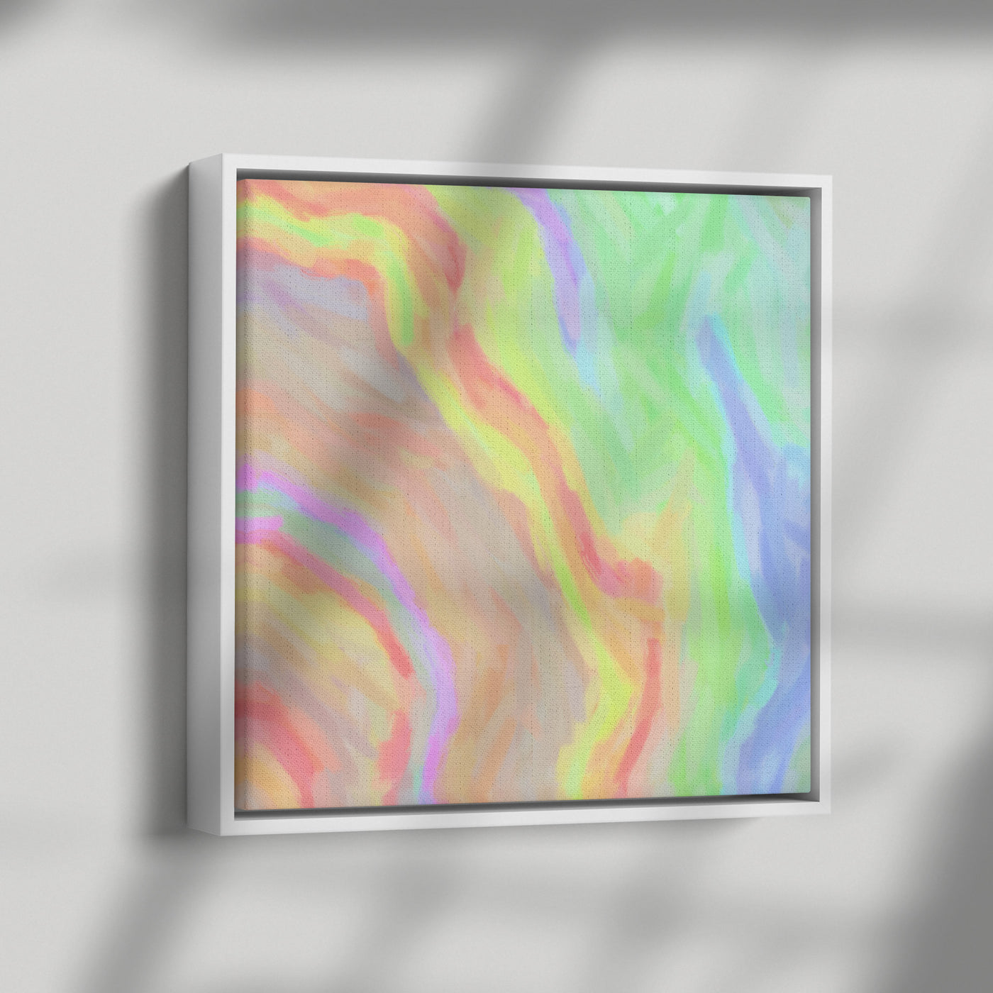 Calming Abstract Office Art 5 | Framed Canvas Print