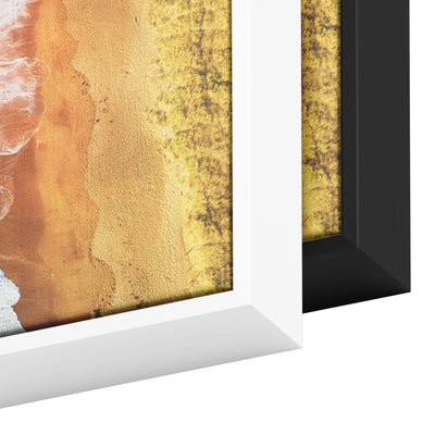 Calming Abstract Office Art 7 | Framed Canvas Print