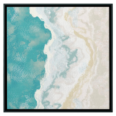 Calming Abstract Office Art 8 | Framed Canvas Print