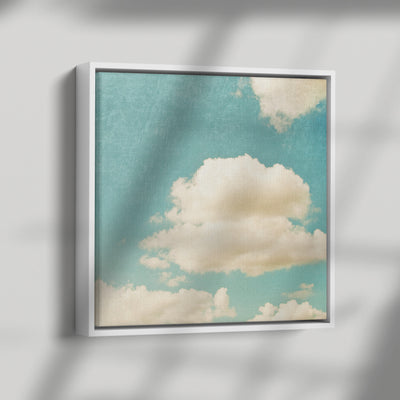 Calming Pastel Sky | Framed Canvas Print