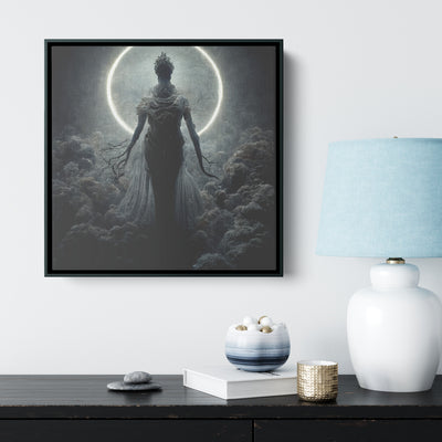 Dark Goddess | Framed Canvas Print