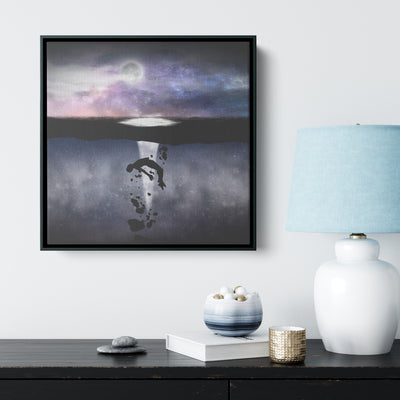 Fantasy Silhouette 5 | Framed Canvas Print