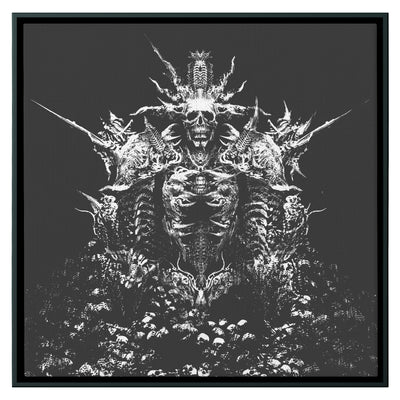 Skull King | Framed Canvas Print