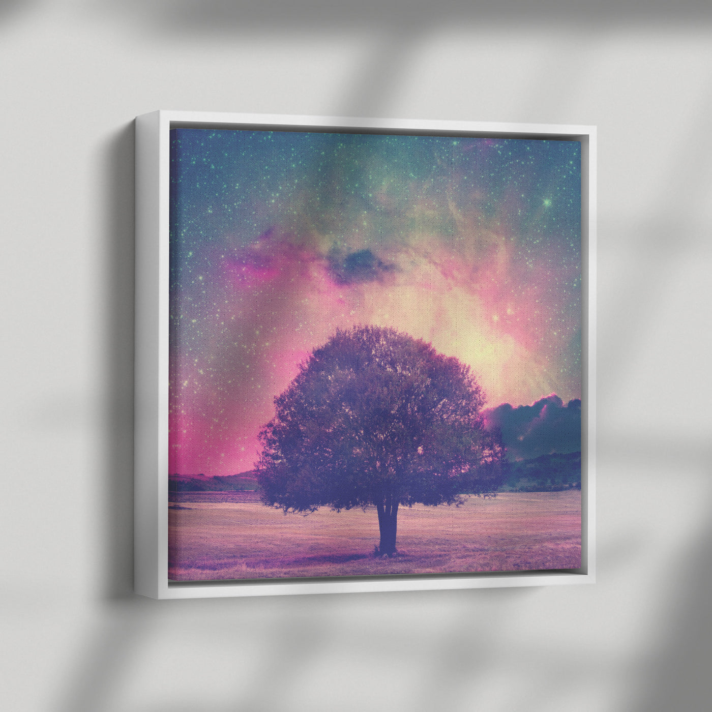 Tie Dye Sky | Framed Canvas Print