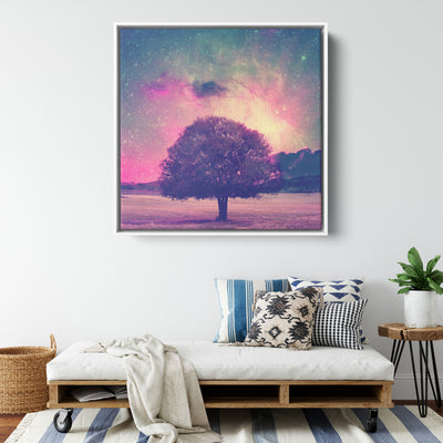 Tie Dye Sky | Framed Canvas Print