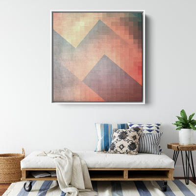 Tiles Pop Art | Framed Canvas Print