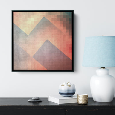 Tiles Pop Art | Framed Canvas Print