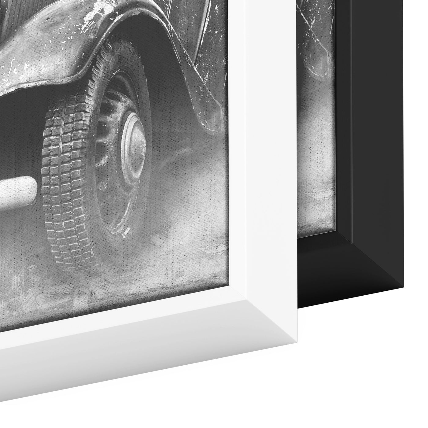 Vintage Automobile | Framed Canvas Print