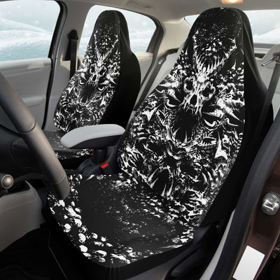 Light Gray Final Resting Place | Car Seat Covers
