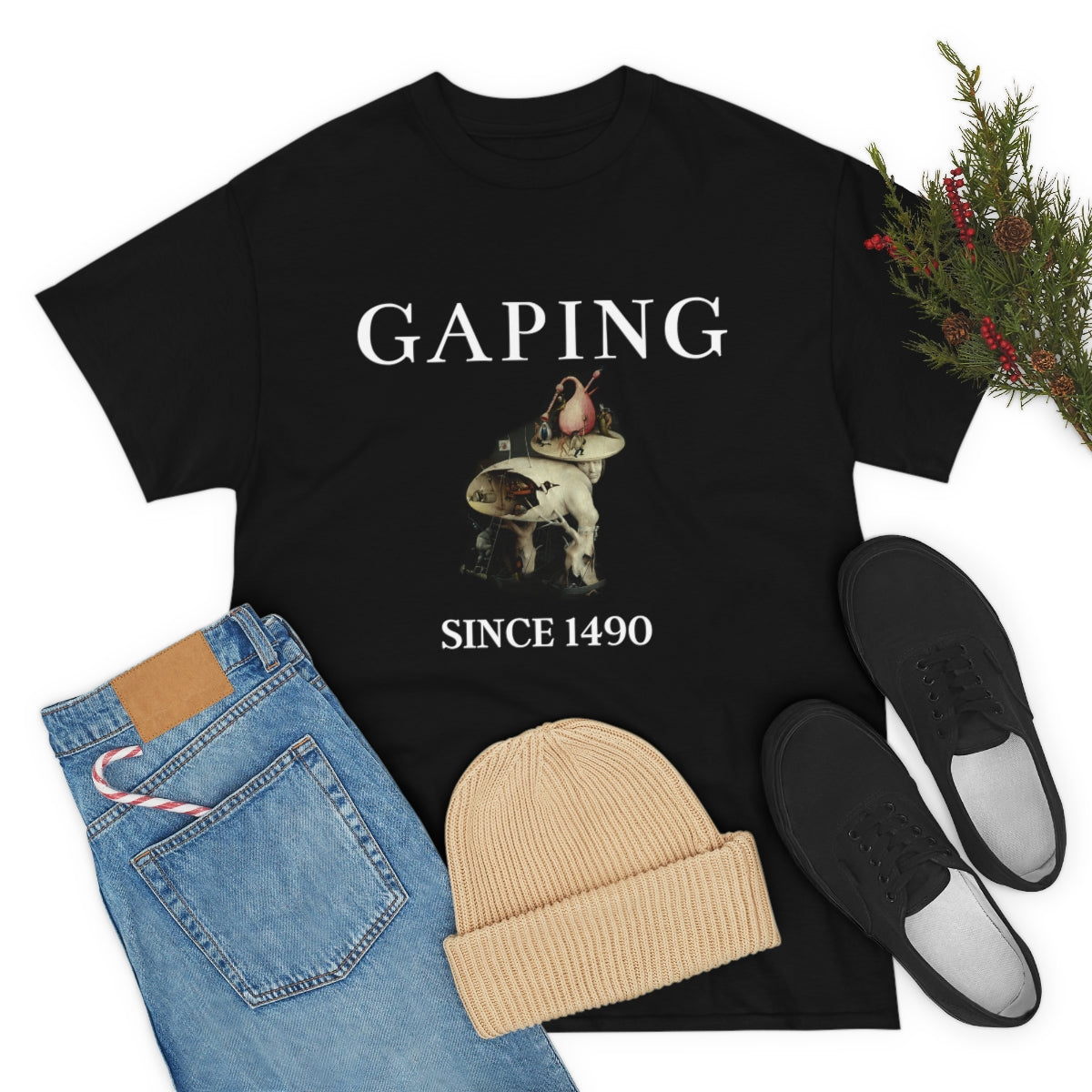 Gray Gaping Since 1490 | T-Shirt