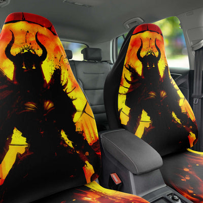 Dark Slate Gray Demon Queen | Car Seat Covers