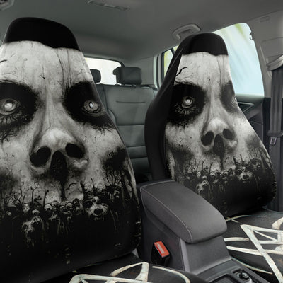 Dark Slate Gray Hells Mouth 3 Horror Art | Car Seat Covers