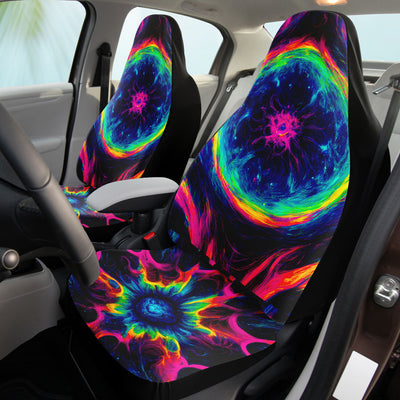 Tan Galaxy Tie Dye | Car Seat Covers