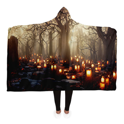 Black ai forest 4 Hooded Blanket-Frontside-Design_Template copy
