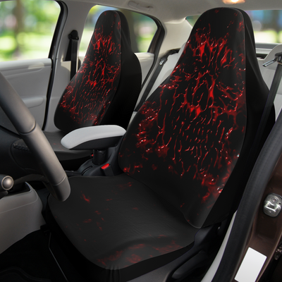 Black Bloody Skull Decor | Car Seat Covers