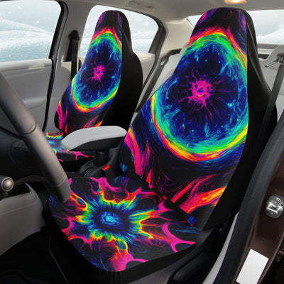 Tan Galaxy Tie Dye | Car Seat Covers