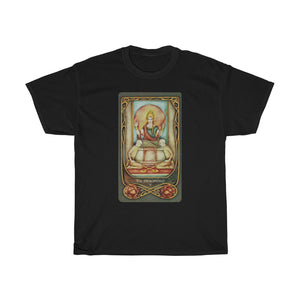 Dark Slate Gray The Hierophant Tarot Card | T-Shirt