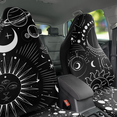 Dark Slate Gray Celestial 10 | Car Seat Covers