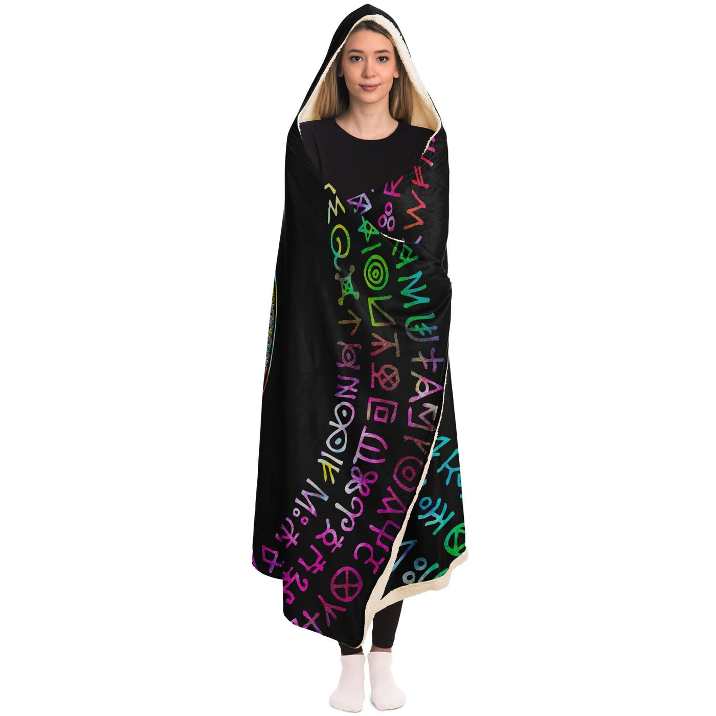 Tan witchy 19 Hooded Blanket-Frontside-Design_Template copy