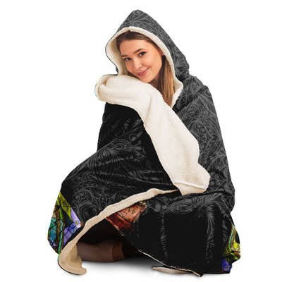 Light Gray witchy 29 Hooded Blanket-Frontside-Design_Template copy