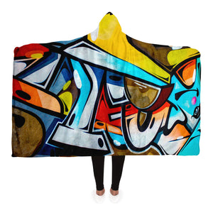Tan graffiti 12 Hooded Blanket-Frontside-Design_Template copy