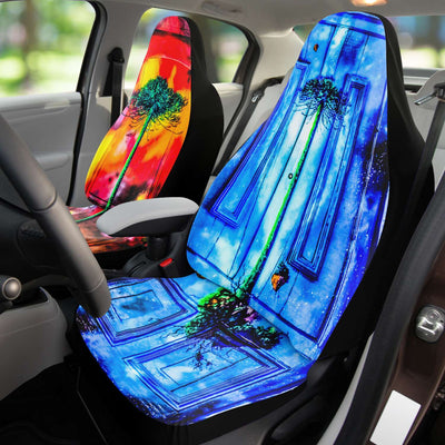 Tan Doors To Another World | Car Seat Covers