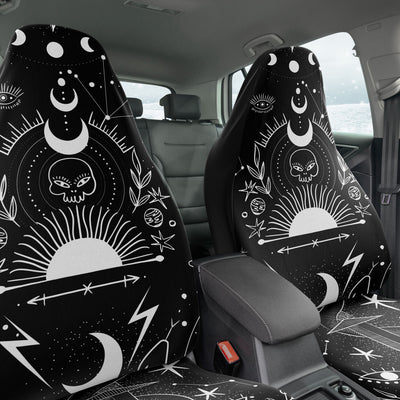 Dark Slate Gray Celestial 3 | Car Seat Covers
