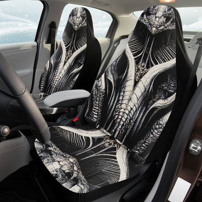Gray Thone Of Bones 5 Gothic | Car Seat Covers