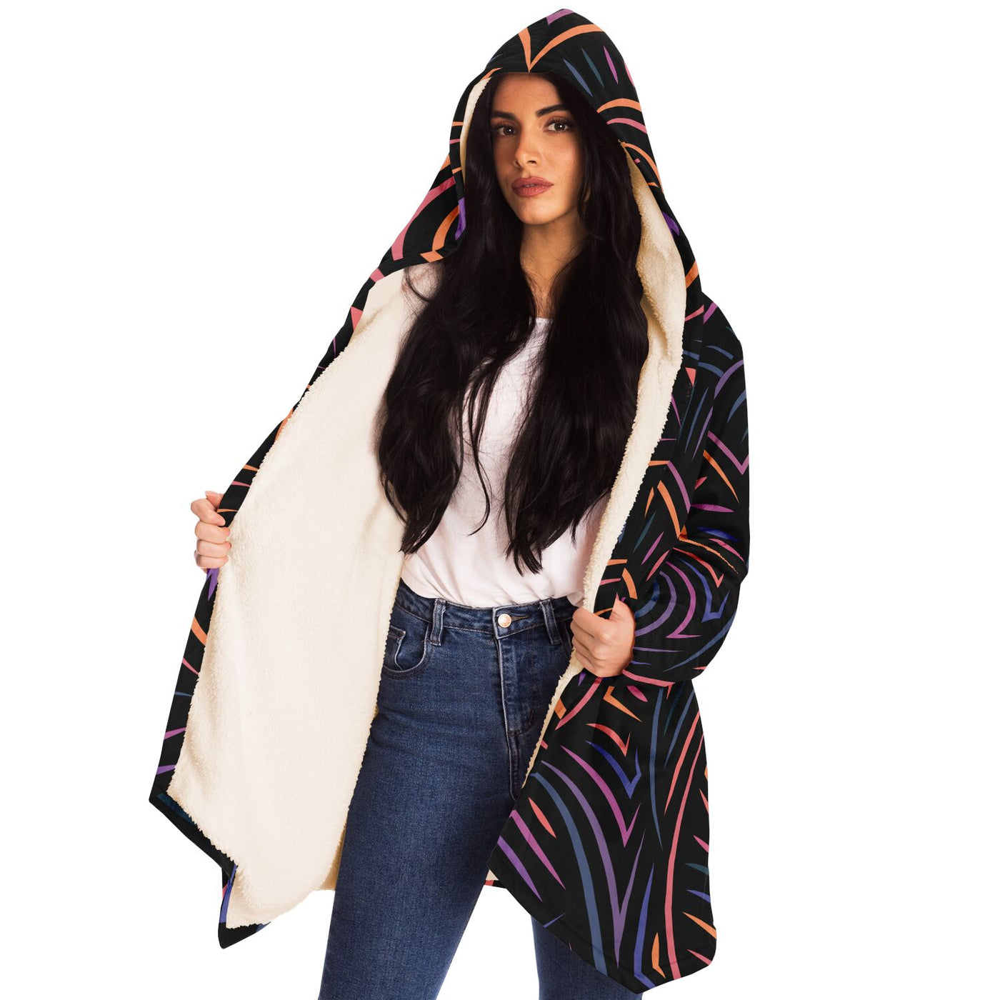 Tribal Bear | Hooded Cloak