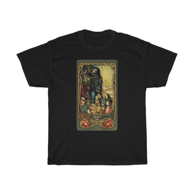 Dark Slate Gray The Death Card Tarot Card | T-Shirt