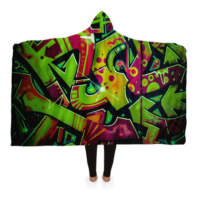Black graffiti 10 Hooded Blanket-Frontside-Design_Template copy