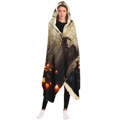 Tan ai forest 4 Hooded Blanket-Frontside-Design_Template copy