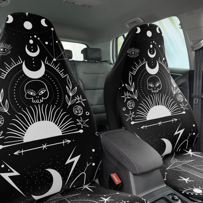 Dark Slate Gray Celestial 3 | Car Seat Covers