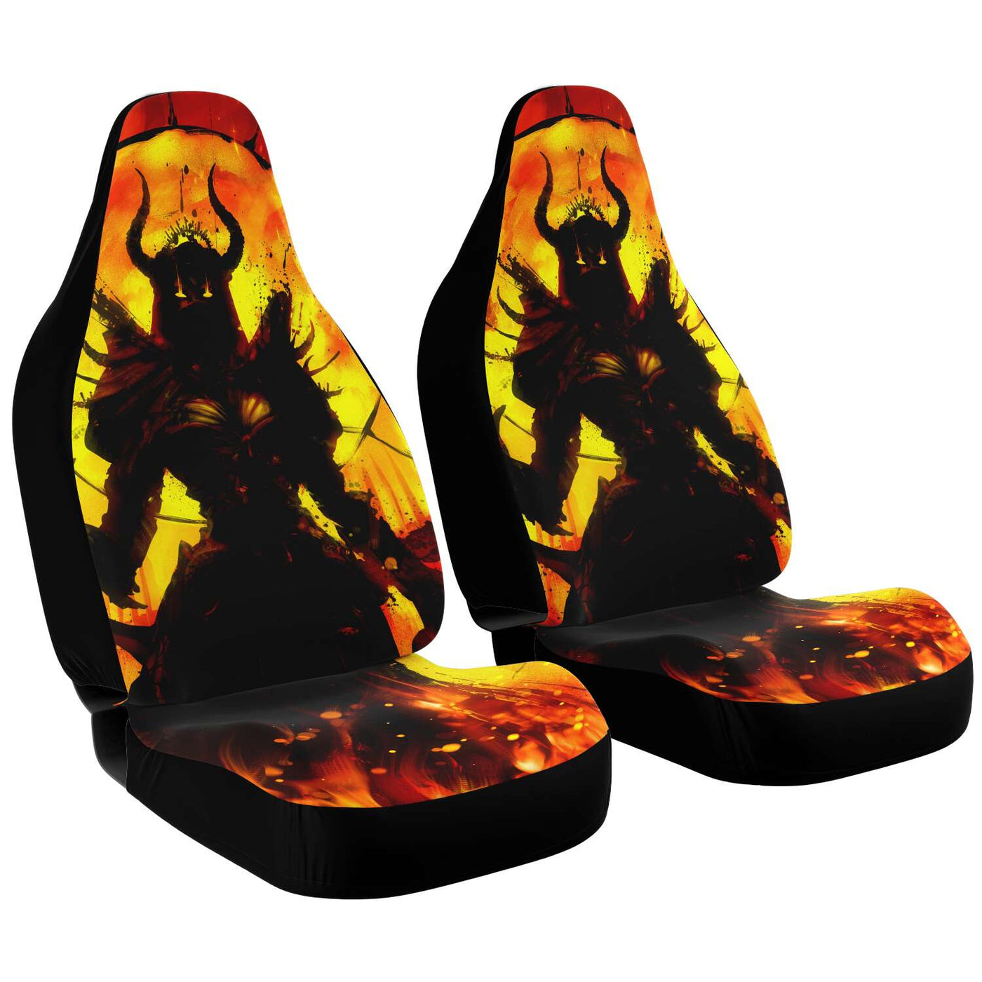 Goldenrod Demon Queen | Car Seat Covers