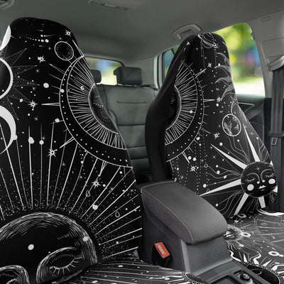 Dark Slate Gray Celestial 9 | Car Seat Covers