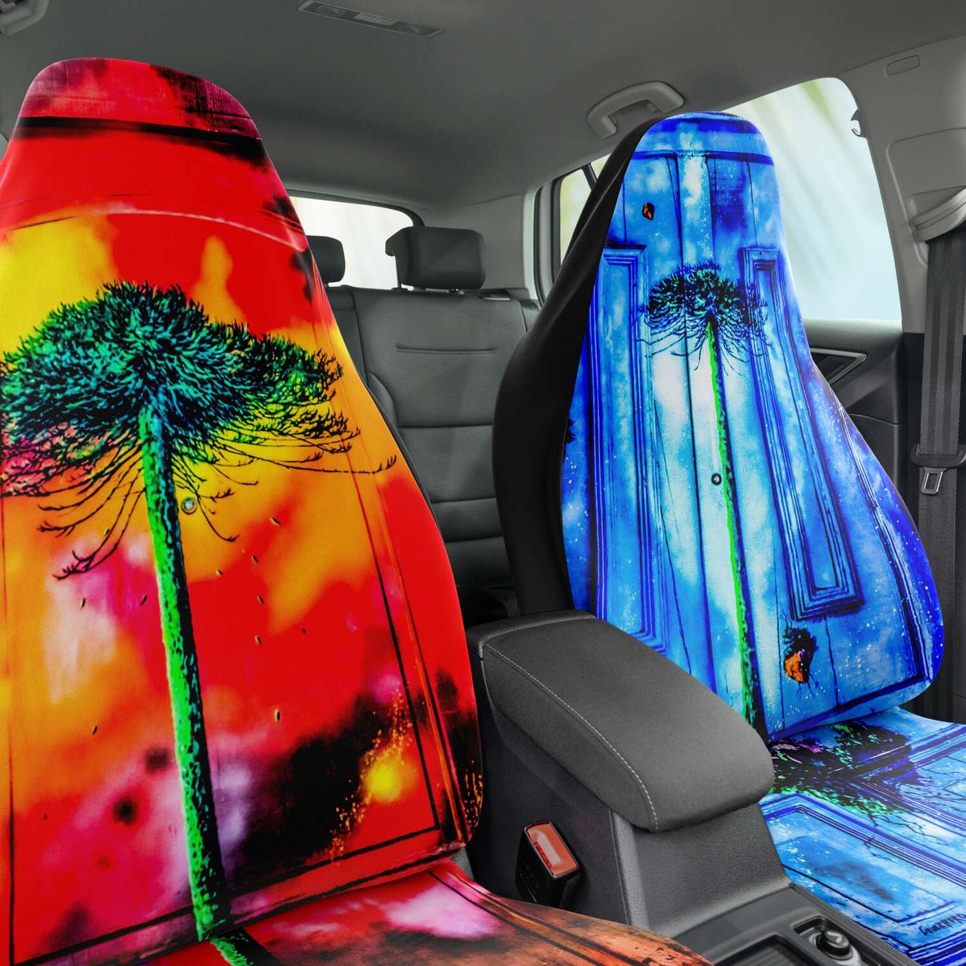 Chocolate Doors To Another World | Car Seat Covers