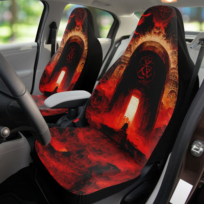 Black Gates Of Hell Gothic | Car Seat Covers
