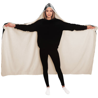 Black neon witch 3 Hooded Blanket-Frontside-Design_Template copy