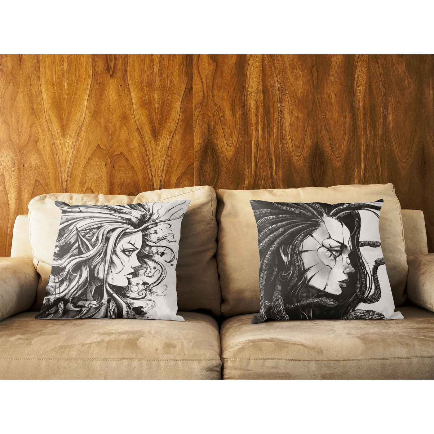 Sienna Beautiful Medusa | Pillow Case