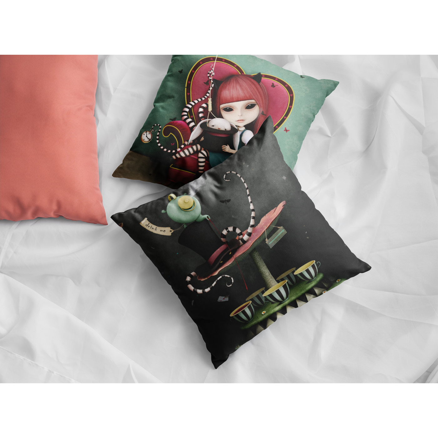 Gray Alice Series 8 | Pillow Cover